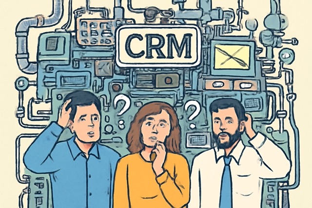 Optimisation Salesforce CRM, métaphore de l’usine à gaz et de la surcharge des interfaces