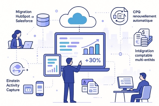 You are currently viewing Optimisation Salesforce : Modernisation et intégrations pour une PME B2B