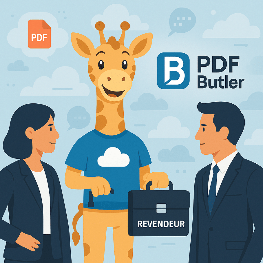 Cloud Girafe revendeur PDF Butler pour Salesforce