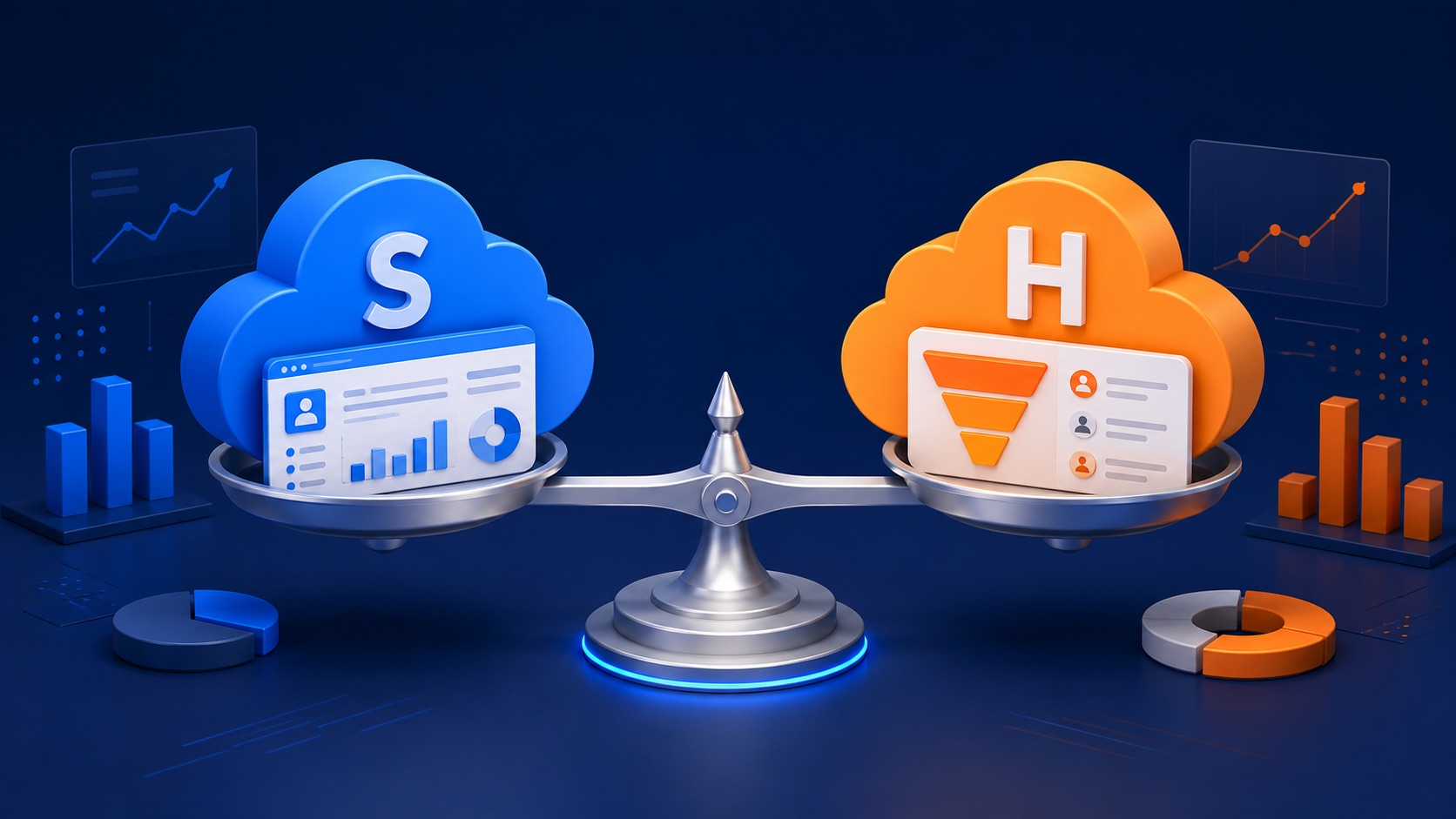 You are currently viewing Salesforce vs HubSpot : le comparatif honnête en 2026