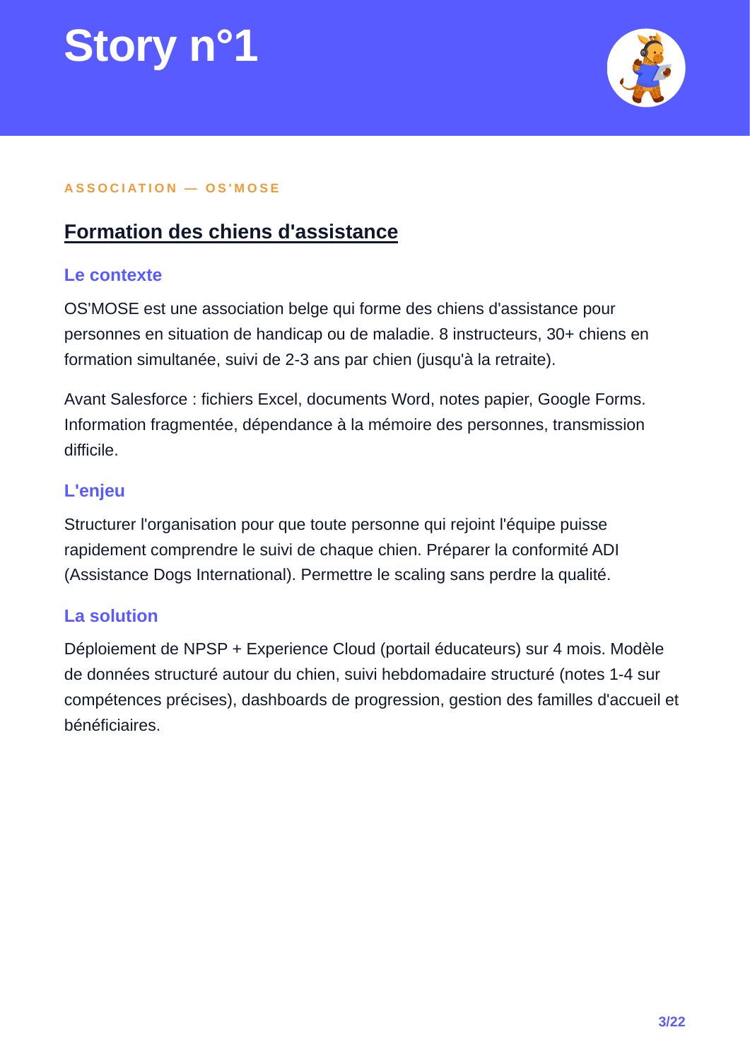 Cinq transformations Salesforce : cas et enseignements : aperçu page 4