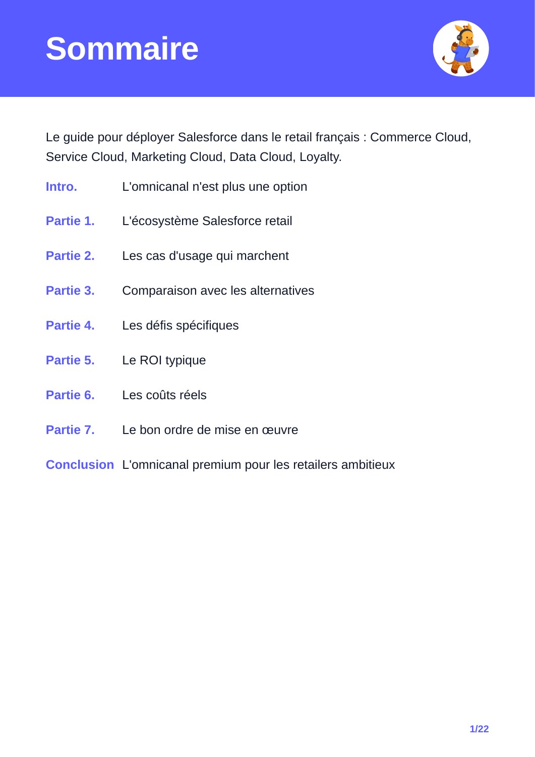 Salesforce pour le retail : parcours et fidélité : aperçu page 2