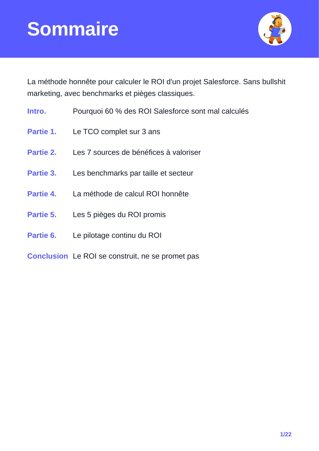 ROI Salesforce : coûts et bénéfices à mesurer : aperçu page 2