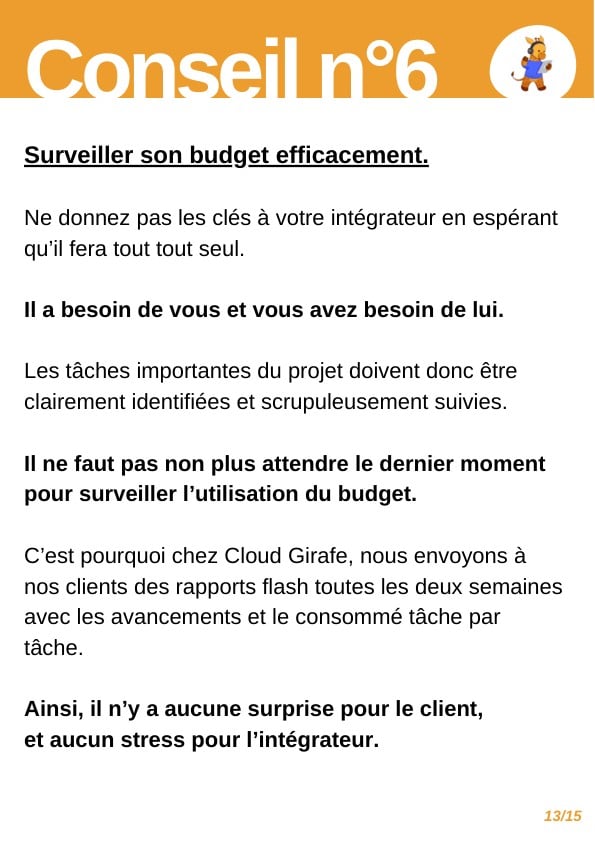 Projet Salesforce : sept conseils pour avancer avec méthode : aperçu page 14