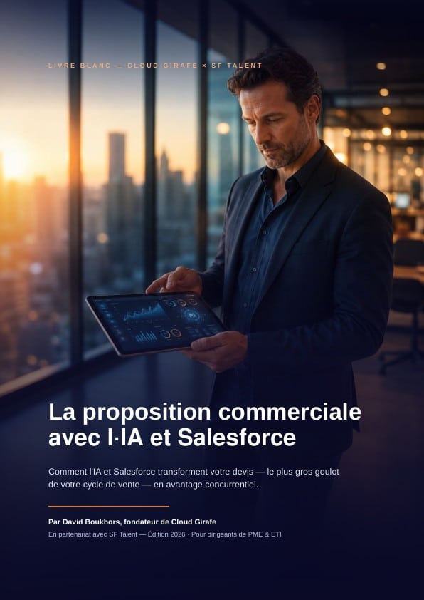 Couverture : La proposition commerciale avec l’IA et Salesforce