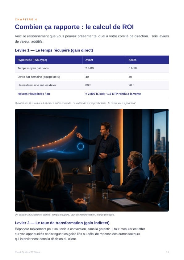 La proposition commerciale avec l’IA et Salesforce : aperçu page 11